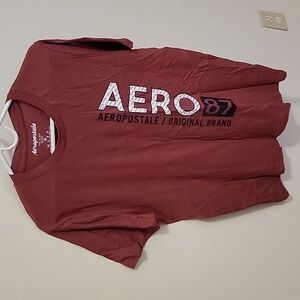 Aropostale burgundy mens medium t-shirt